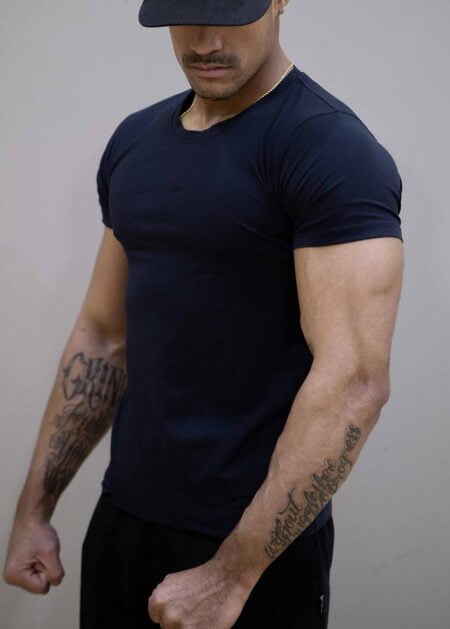 The Perfect Shirt (Navy Ice Blue)